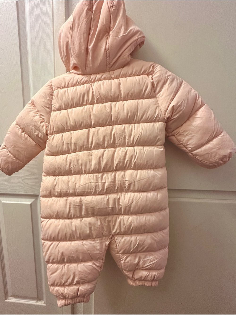 Baby Pink Puffer Jacket Winter Snowsuit - Picture 6 of 6